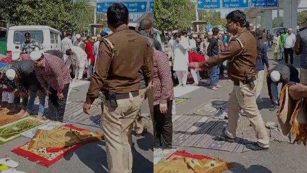 ഡൽഹിയിൽ റോഡരികിൽ നിസ്‌കരിച്ചവരെ മർദ്ദിച്ചു; വീഡിയോ വൈറൽ, പോലീസ് ഉദ്യോഗസ്ഥന് സസ്‌പെൻഷൻ