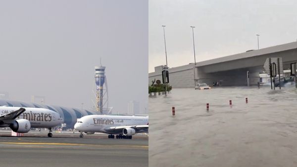 ദുരിതക്കയത്തിൽ ദുബായ്; റദ്ദാക്കിയത് നൂറുകണക്കിന് വിമാന സർവീസുകൾ, നിരവധി കുടുംബങ്ങൾ കുടുങ്ങിക്കിടക്കുന്നു