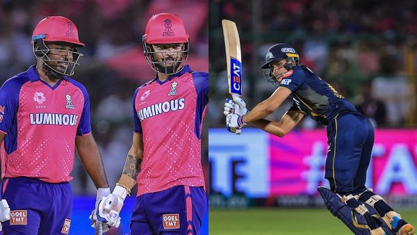 ജയ്‌പൂരിൽ ഗില്ലാട്ടം, തെവാത്തിയയും റാഷിദ് ഖാനും തകർത്താടി; സഞ്ജുവിന്റെ വഴിമുടക്കി ഗുജറാത്ത്