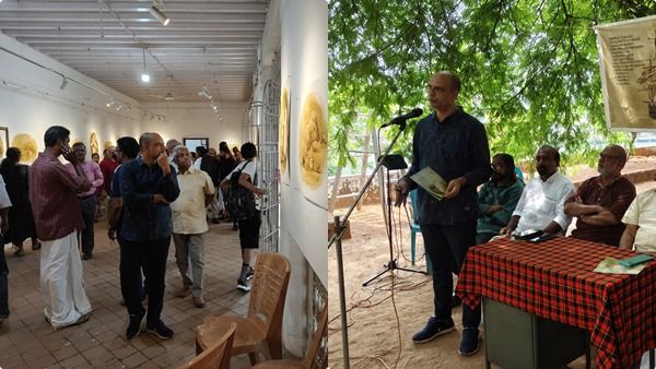 ആനോ നോവല്‍ ചിത്ര പ്രദര്‍ശനവുമായി മയ്യഴിയിലെ ചിത്രകാരന്‍