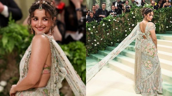 163 ജോലിക്കാരുടെ 1905 മണിക്കൂർ കഠിനാധ്വാനം; ആലിയ ബട്ടിന്റെ മെറ്റ് ഗാല സാരി ഏറ്റെടുത്ത് ആരാധകർ