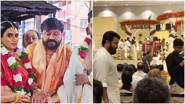 ലാലേട്ടൻ, ദിലീപും കാവ്യയും മക്കളും; ജയറാമിന്റെ ചക്കിയുടെ വിവാഹ സൽക്കാരത്തിന് എത്തിയ താരങ്ങളെ കണ്ടോ