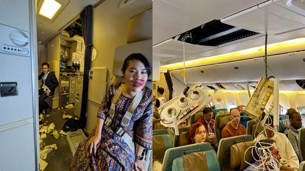 ആകാശച്ചുഴിയില്‍ ആടിയുലഞ്ഞ് സിംഗപ്പൂര്‍ എയര്‍ലൈന്‍സ് വിമാനം, ലണ്ടനില്‍ നിന്ന് യാത്ര; ഒരാള്‍ മരിച്ചു