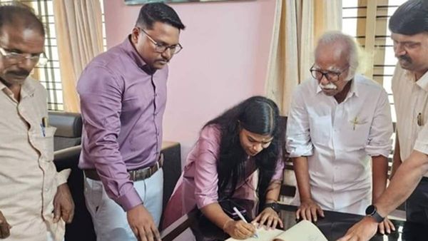 മുഹൂർത്തമോ താലിച്ചരടോ ഇല്ല, ലളിതം; ശ്രീധന്യ ഐഎഎസ്സിന് രജിസ്റ്റർ വിവാഹം