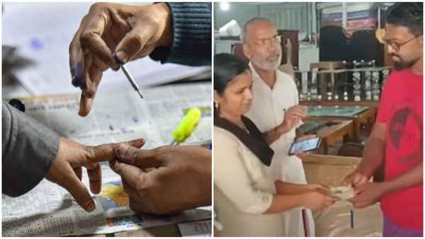 ബെറ്റ്! വി കെ ശ്രീകണ്ഠൻ ജയിച്ചാൽ ഓരോ വോട്ടിനും ഒരോ രൂപ വീതം; 75,283 രൂപ ആര്യയ്ക്ക് നൽകി റഫീഖ്