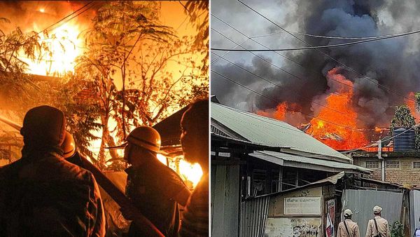 പൊലീസ് ഔട്ട്പോസ്റ്റും വീടുകളും കത്തിച്ച് അക്രമികള്‍; മണിപ്പൂരില്‍ വീണ്ടും സംഘര്‍ഷം