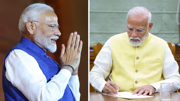 ഓഫീസിലെത്തി അധികാരമേറ്റെടുത്ത് മോദി; ആദ്യം ഒപ്പുവെച്ചത് കര്‍ഷക ക്ഷേമ പദ്ധതിയുടെ ഫയല്‍