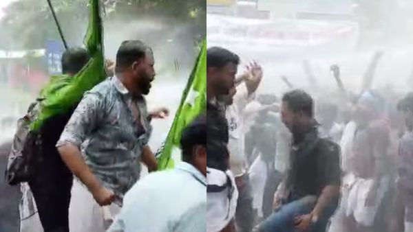 പ്ലസ് വൺ സീറ്റ് പ്രതിസന്ധി; യൂത്ത് ലീഗിന്റെ നിയമസഭാ മാർച്ചിൽ സംഘർഷം, പോലീസ് ജലപീരങ്കി പ്രയോഗിച്ചു