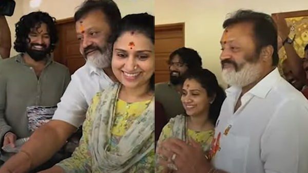 സുരേഷ് ഗോപിയുടെ വീട്ടിൽ ആഘോഷം; ബോളിയും പായസും നൽകി സന്തോഷം പങ്കിട്ട് താരം, പ്രതികരണം പിന്നീടെന്ന്