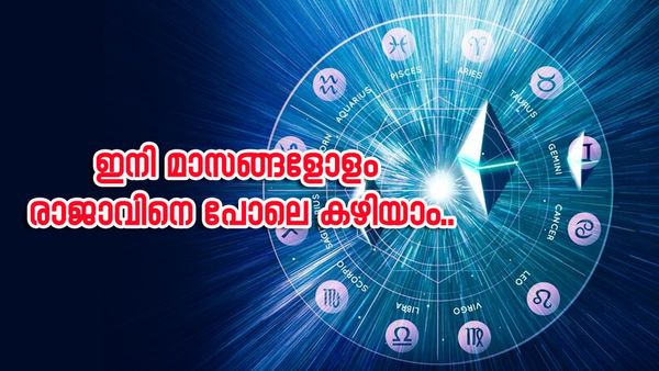 അ‍ഞ്ച് മാസത്തേക്ക് രാജാവിനെ പോലെ ജീവിക്കാം; ഈ രാശിക്കാരുടെ ജീവിതം പച്ചപിടിക്കും