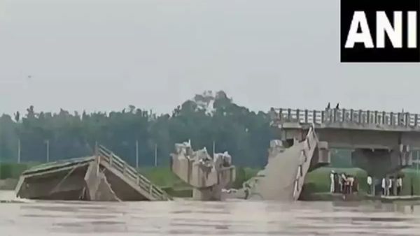 ബിഹാറില്‍ വീണ്ടും പാലം തകര്‍ന്ന് വീണു; രണ്ടാഴ്ചയ്ക്കിടയിലെ ഏഴാമത്തെ അപകടം