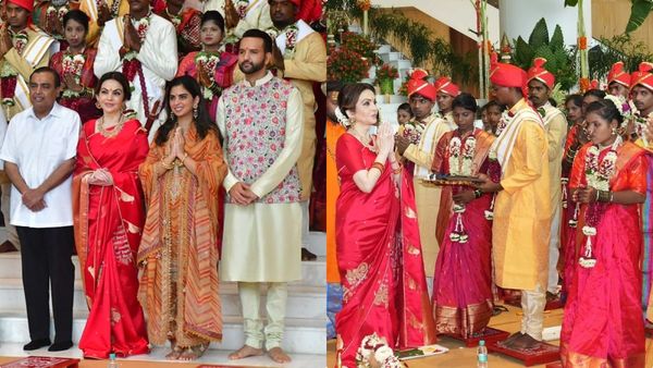 സ്ത്രീധനമായി പണം, സ്വര്‍ണ താലികള്‍, വെള്ളി മോതിരങ്ങള്‍; നിര്‍ധനര്‍ക്ക് അംബാനിയുടെ വിവാഹ സമ്മാനം