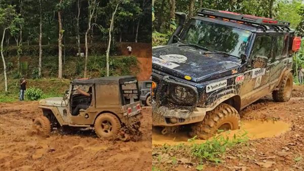 അടിച്ചുകേറി വാ...എജ്ജാതി തീപാറും ഓഫ് റോഡ്'..ആവേശം നിറച്ച് മന്ത്രിയുടെ ജീപ്പ് യാത്ര