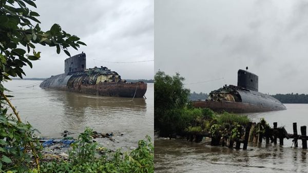 ഐ എൻ.എസ് സിന്ധുധ്വജ് ഭാഗികമായി പൊളിച്ചു, ഇനി ചരിത്രത്തിലേക്ക്