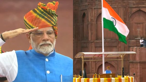 ഇന്ന് 78-ാം സ്വാതന്ത്ര്യ ദിനം, ചെങ്കോട്ടയില്‍ ദേശീയ പതാക ഉയര്‍ത്തി പ്രധാനമന്ത്രി