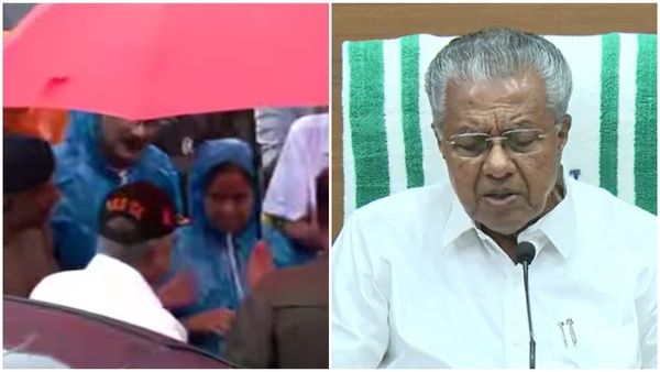 ഉരുള്‍പൊട്ടല്‍ ഉണ്ടായ ചൂരല്‍മലയില്‍ എത്തി മുഖ്യമന്ത്രി; പാലം നിര്‍മാണ പുരോഗതി വിലയിരുത്തി