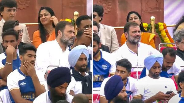 സ്വാതന്ത്ര്യദിനാഘോഷത്തില്‍ രാഹുലിന് നല്‍കിയത് പിന്നിലെ സീറ്റ്; കേന്ദ്രത്തിന്റെ വിശദീകരണം ഇങ്ങനെ, വിവാദം