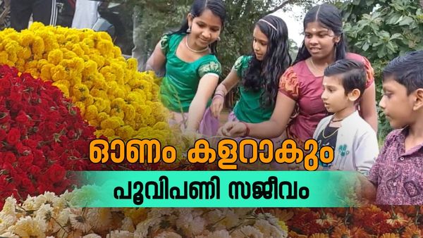 വന്നെത്തി പൊന്നോണം; തിരക്കിലമർന്ന് പൂവിപണി; കളറാക്കാൻ ഇൻസ്റ്റൻ്റ് പൂക്കളവും!