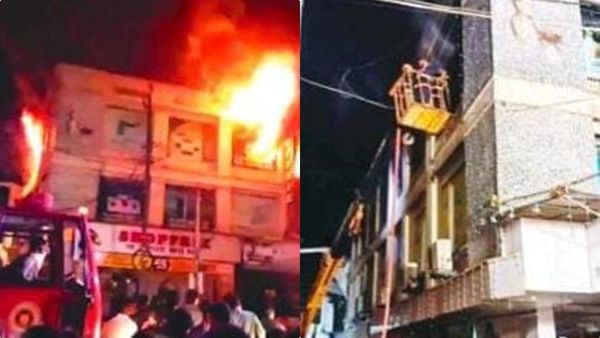 പയ്യന്നൂര്‍ ടൗണിലെ സൂപ്പര്‍ മാര്‍ക്കറ്റ് കത്തിനശിച്ചു, രണ്ടു കോടിയുടെ നാശ നഷ്ടമെന്ന് ഉടമയുടെ പരാതി