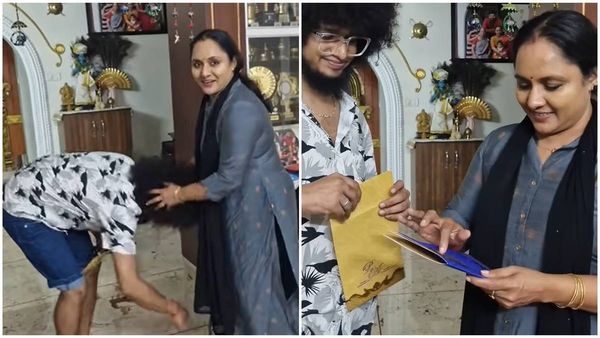 മുടിയന്റെ വിവാഹത്തീയതി ഉറപ്പിച്ചു; ആദ്യത്തെ ക്ഷണക്കത്ത് നിഷ സാരം​ഗിന്; കാലുതൊട്ട് അനു​ഗ്രഹം വാങ്ങി റിഷി