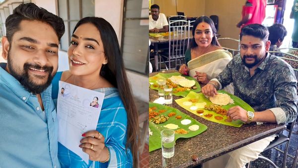 'കൊട്ടും കുരവയും ആള്‍ക്കൂട്ടവും ഇല്ല'; സീമ വിനീതും നിശാന്തും വിവാഹിതരായി