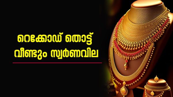 എന്റെ പൊന്നേ..! വല്ലാത്തൊരു കുതിപ്പ് തന്നെ, ഒറ്റയടിക്ക് സര്‍വകാല റെക്കോഡില്‍ സ്വര്‍ണം; ഇന്നത്തെ നിരക്ക് അറിയാം