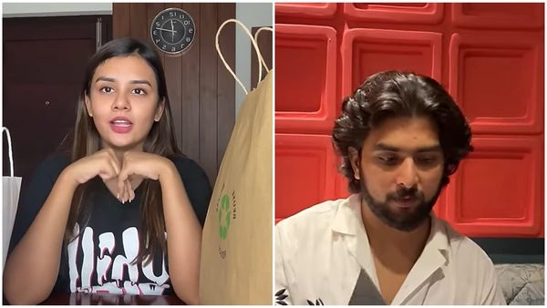 'ജീവിതാവസാനം വരെ നിങ്ങൾ രണ്ട് പേരും ഇതുപോലെ ഹാപ്പിയായി ഇരിക്കണം'; മനംകവർന്ന് ജാസ്മിനും ​ഗബ്രിയും.. 