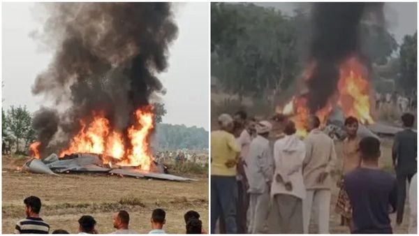 ഇന്ത്യൻ വ്യോമസേനയുടെ മി​ഗ് - 29 യുദ്ധവിമാനം തകർന്നുവീണു; പൈലറ്റ് പുറത്തേക്ക് ചാടി രക്ഷപ്പെട്ടു