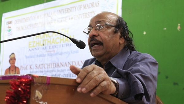 മറവി രോഗം: പൊതുജീവിതം അവസാനിപ്പിക്കുന്നുവെന്ന് സച്ചിദാനന്ദന്‍, യാത്രയും പ്രസംഗവും നിർത്തും