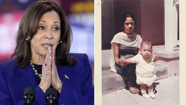 '19-ാം വയസില്‍ ഒറ്റയ്ക്ക് ഇന്ത്യ വിട്ടു...'; അമ്മയെ കുറിച്ചുള്ള ഓര്‍മ്മകള്‍ പങ്ക് വെച്ച് കമല ഹാരിസ്