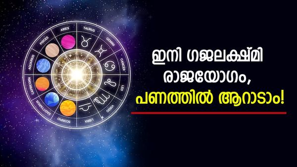 വെറും രാജയോ​ഗമല്ല, ഒരുവർഷത്തേക്ക്  ഈ രാശിക്കാർക്ക് അപൂർവ രാജയോ​ഗം; പണവും പദവിയും സ്വന്തമാകും