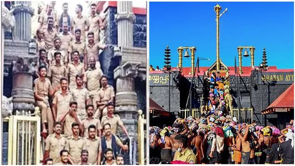 ശബരിമല പതിനെട്ടാം പടിയില്‍ പൊലീസുകാരുടെ വിവാദ ഫോട്ടോഷൂട്ട്: രൂക്ഷവിമർശനവുമായി ഹൈക്കോടതി