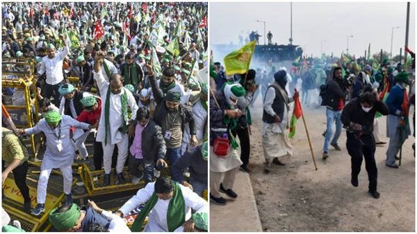 ഡല്‍ഹി ചലോ മാര്‍ച്ച് പുനരാരംഭിച്ച് കര്‍ഷകര്‍; കണ്ണീര്‍വാതകം പ്രയോഗിച്ച് പോലീസ്‌