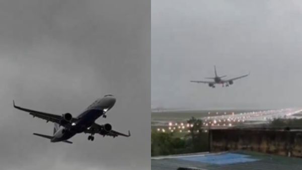 മൂടിക്കെട്ടിയ ആകാശം, ആടിയുലഞ്ഞ് ലാൻഡിംഗ്; ചെന്നൈ എയർപോർട്ടിൽ ഇൻഡിഗോ വിമാനം രക്ഷപ്പെട്ടത് തലനാരിഴയ്ക്ക്