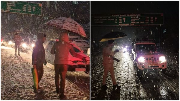 കുളുവിൽ കനത്ത മഞ്ഞുവീഴ്ച; കുടുങ്ങിക്കിടന്ന അയ്യായിരത്തോളം വിനോദസഞ്ചാരികളെ രക്ഷപ്പെടുത്തി