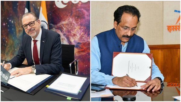 യൂറോപ്യൻ സ്പേസ് ഏജൻസിയുമായി കരാറിൽ ഒപ്പുവെച്ച് ഐഎസ്ആർഒ; ബഹിരാകാശ രം​ഗത്ത് നിർണായകം