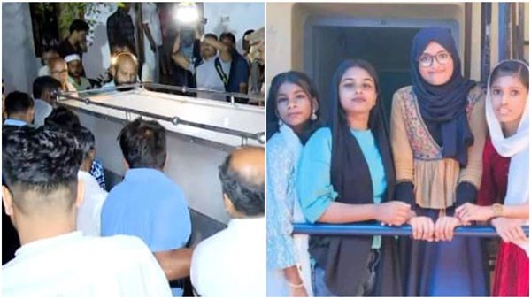 ഉറ്റ കൂട്ടുകാരികളെ അവസാന നോക്കുകണ്ട് നാട്: 4 മൃതദേഹങ്ങളും ഒരുമിച്ച് ഖബറടക്കി