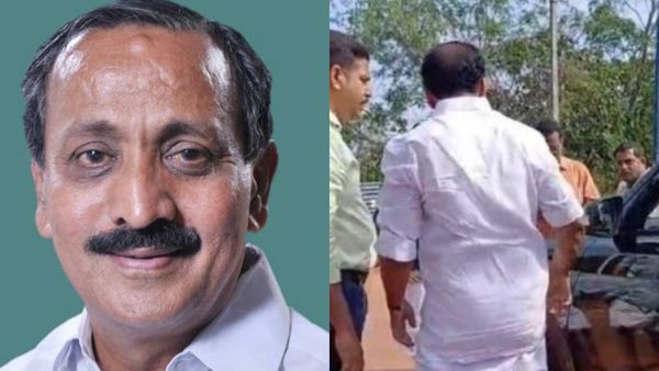 ബന്ധുവായ സിപിഎമ്മുകാരന് ജോലി നൽകാൻ ശ്രമം; എംകെ രാഘവൻ എംപിയെ തടഞ്ഞ് കോൺഗ്രസ് പ്രവർത്തകർ