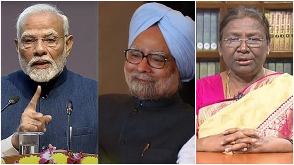 മന്‍മോഹന്‍ സിങ് കളങ്കരഹിതനെന്ന് രാഷ്ട്രപതി: ജന ജീവിതം മെച്ചപ്പെടുത്താൻ ശ്രമിച്ച പ്രധാനമന്ത്രിയെന്ന് മോദി