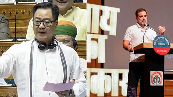 'ഇത് പുരുഷത്വത്തിന്റെ പ്രതീകമല്ല': രാഹുല്‍ ഗാന്ധിക്കെതിരെ രൂക്ഷ വിമർശനവുമായി കിരണ്‍ റിജിജു