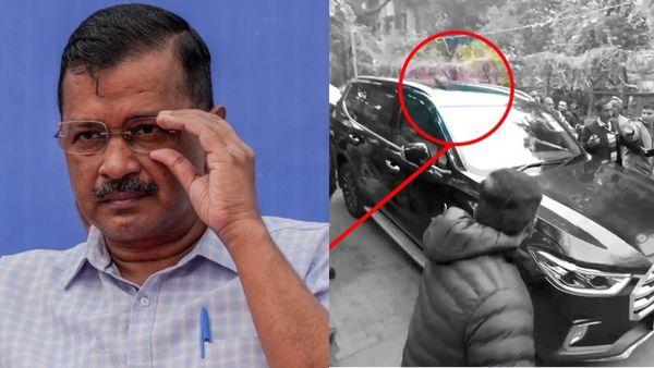 അരവിന്ദ് കെജ്രിവാളിന്റെ കാർ ആക്രമിക്കപ്പെട്ടുവെന്ന് എഎപി; വാഹനം രണ്ട് പേരെ ഇടിച്ചെന്ന ആരോപണവുമായി ബിജെപി