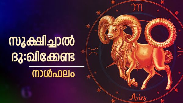 Horoscope Today: ഈ നാളുകാർ ജാഗ്രതൈ! പണം നഷ്ടപ്പെടാൻ സാധ്യത, ആശുപത്രി കയറിയിറങ്ങും, ഇന്നത്തെ നാൾഫലം 