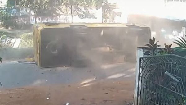 കണ്ണൂരില്‍ സ്‌കൂള്‍ബസ് മറിഞ്ഞു; ഒരു വിദ്യാര്‍ത്ഥിനിക്ക് ദാരുണാന്ത്യം, 14 കുട്ടികള്‍ക്ക് പരിക്ക്