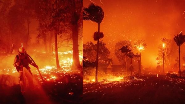 ലോസ് ആഞ്ചലസിനെ വിറപ്പിച്ച് കാട്ടുതീ പടരുന്നു; മരണസംഖ്യ അഞ്ചായി ഉയർന്നു, ആയിരക്കണക്കിന് പേരെ ബാധിച്ചു