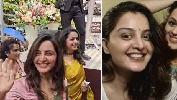 'എന്റെ ഏറ്റവും പ്രിയപ്പെട്ട ഭാവന'; വർഷങ്ങൾക്ക് ശേഷം ഭാവനയും മഞ്ജു വാര്യരും ഒരുമിച്ച് ഒരു വേ​ദിയിൽ