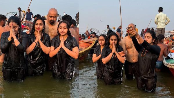 ത്രിവേണി സംഗമത്തില്‍ പുണ്യസ്‌നാനം; ജയസൂര്യക്കും സുപ്രിയയ്ക്കും പിന്നാലെ നിത്യാദാസും കുംഭമേളയില്‍