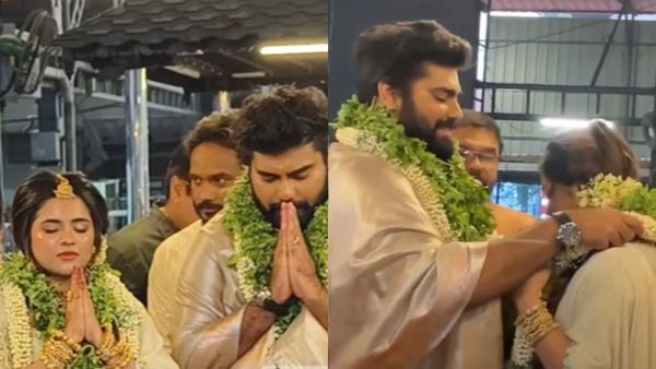 റോബിൻ ആരതിക്ക് താലി ചാർത്തി, ഗുരുവായൂർ അമ്പലനടയിൽ വച്ച്; 'എല്ലാവരുടെയും അനുഗ്രഹം വേണം'