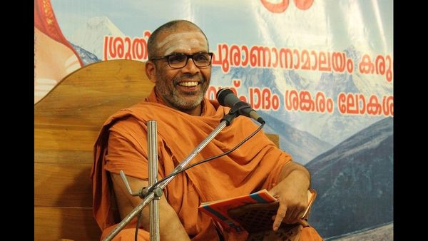 'ഇനിയെങ്കിലും മാറിചിന്തിച്ചൂടെ?' ആനയെഴുന്നള്ളിപ്പും കരിമരുന്നു പ്രയോഗങ്ങളും വേണ്ട: സ്വാമി ചിദാനന്ദപുരി
