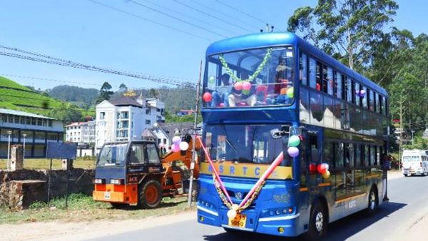 മൂന്നാറിലെ ഡബിള്‍ ഡക്കർ ബസ് വന്‍ വിജയം: ഒരുമാസം പിന്നിട്ടപ്പോള്‍ വരുമാനം 13 ലക്ഷത്തിലേറെ