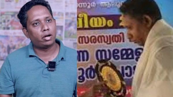 ആറാട്ടണ്ണനെ ആദരിച്ച് ക്ഷേത്ര സമിതി; ആ നാട്ടില്‍ വേറെ ആരുമില്ലേ; എന്ത് സന്ദേശമാണ് നല്‍കുന്നതെന്ന് വിമര്‍ശനം
